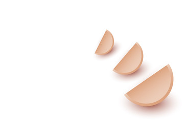 Minimal concept idea. Abstract object