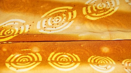 Beautiful silk fabric color for sewing clothing