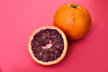 Colorful pattern of oranges