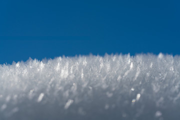 Snowflakes Close Up Abstract