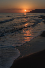 Fototapeta premium Sunrise over the sea