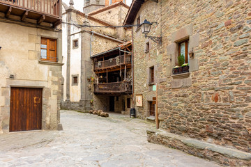 Street of the Church of Rupit