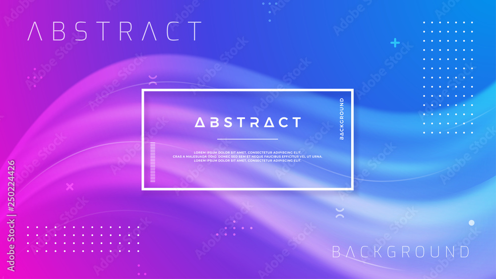Poster abstract gradient wave background. dynamic background color flow. eps10 vector illustration.