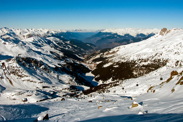 Meribel Mottaret 3 Valleys ski area French Alps France