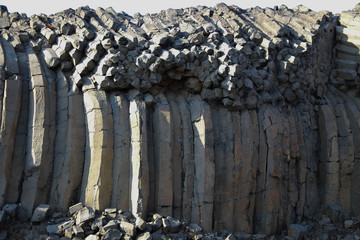 Basalt Columns on Disko Island, Greenland