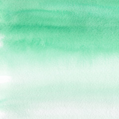 Colorful bright ink and watercolor texture on white paper background. Paint leaks and ombre effects. Hand painted abstract image.