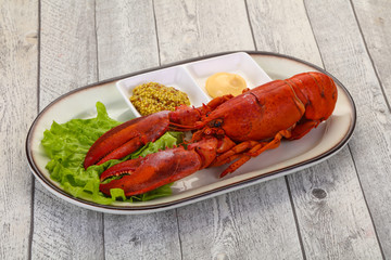 Luxury Lobster with sauce