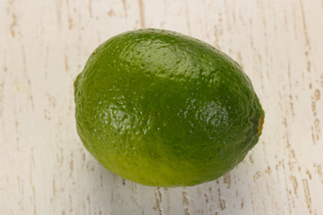Ripe green lime