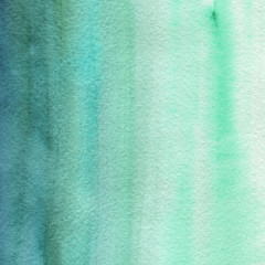 Colorful bright ink and watercolor texture on white paper background. Paint leaks and ombre effects. Hand painted abstract image. © artistmef