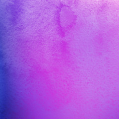 Colorful bright ink and watercolor texture on white paper background. Paint leaks and ombre effects. Hand painted abstract image.