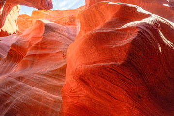 Antelope Canyon is a slot canyon in the American Southwest.