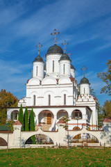 Fototapeta na wymiar The Church of the Transfiguration in Bolshie Viazemy, Russia