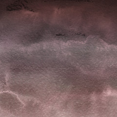 Colorful bright ink and watercolor texture on white paper background. Paint leaks and ombre effects. Hand painted abstract image.