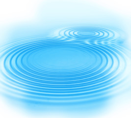 Water ripples abstract background