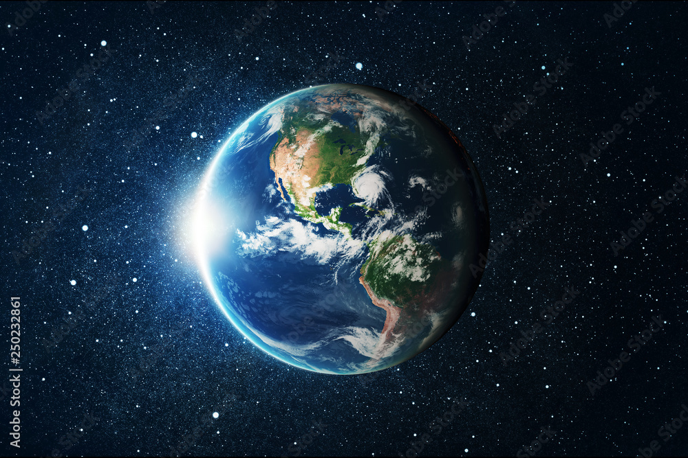 Wall mural earth