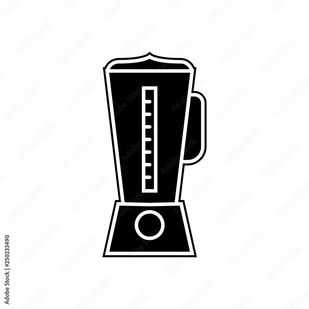Poster blender icon. element of appliances for mobile concept and web apps icon. glyph, flat icon for websi