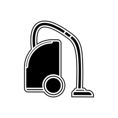 a vacuum cleaner icon. Element of Appliances for mobile concept and web apps icon. Glyph, flat icon for website design and development, app development