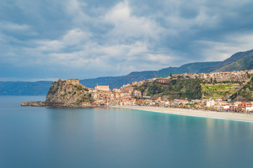 Veduta panoramica di Scilla, provincia di Reggio Calabria IT