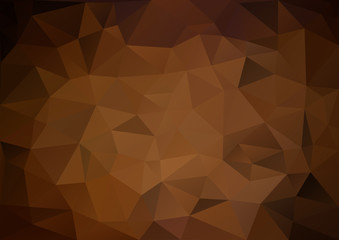 Brown Geometric Pattern