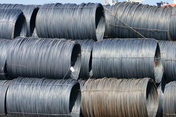 Steel rods for construction 