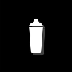 Bar shaker icon flat
