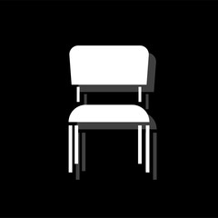 Chair icon flat