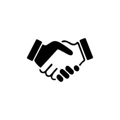 shake hands icon logo