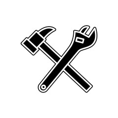 tools for repair icon. Element of Cars service and repair parts for mobile concept and web apps icon. Glyph, flat line icon for website design and development, app development
