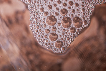 abstract soap bubbles background