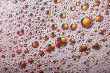 abstract soap bubbles background