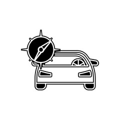 car gps icon. Element of Cars service and repair parts for mobile concept and web apps icon. Glyph, flat line icon for website design and development, app development