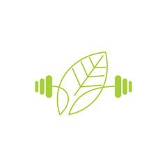 Obraz premium Leaf Logo Design Vector Template Isolated