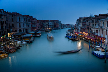 Fototapeta na wymiar Evening in Venice, Grand Canal