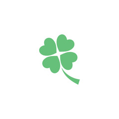 Four leaf clover simple icon