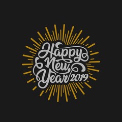 happy new years vector