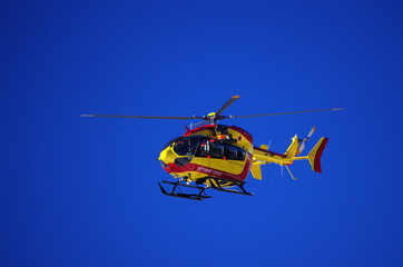secours aérien - hélicoptère