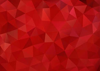 Red Pattern geometric05