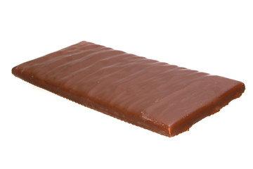 chocolate isolated on white background