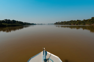 River landscape  and jungle,Pantanal, Brazil