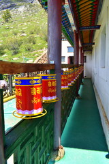 Fototapeta na wymiar Aryapala Temple Meditation Center