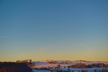 Allg&auml;u Altusried Sunrise