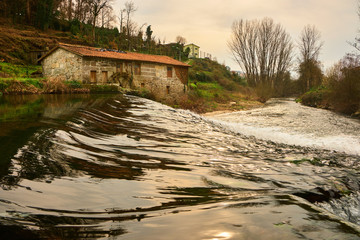 Fototapeta na wymiar River Vizela, Vila Fria