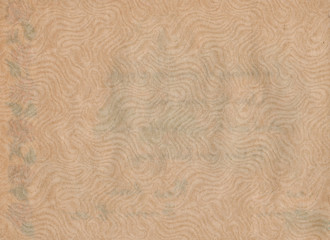 Old vintage brown texture swirl pattern blank paper background