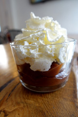 crème de marron et chantilly