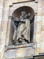 Obraz premium Sculpture of the Carmelite Monastery