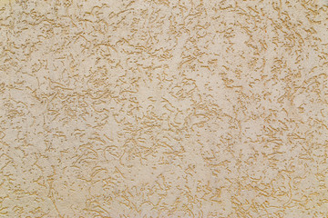 Plaster background texture with effect of stem roach (lorry) or bark beetle.