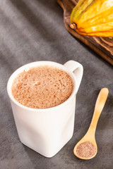 Chocolate drink - Theobroma cacao.