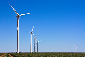 wind turbines