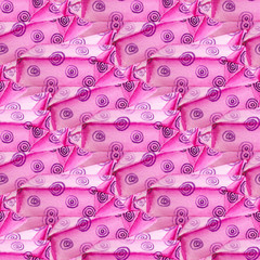 Seamless pattern with bonbons