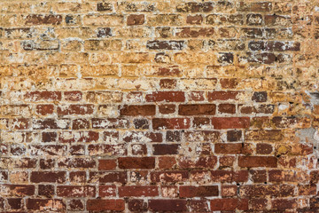texture old brick wall of bright brick